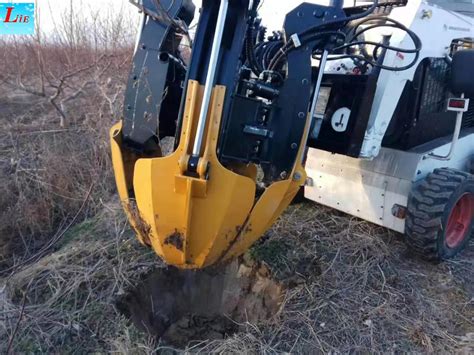 skid steer tree removal machines|grubbing attachment for skid loader.